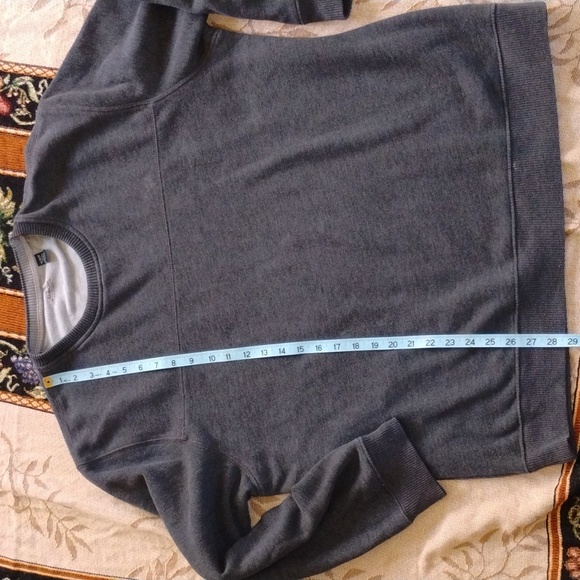 βοΈ GREY CREW SWEATSHIRT Sz XL/2Xπ UNISEX VNVC - Picture 2 of 14